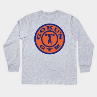 Goku's Gym Kids Long Sleeve T-Shirt